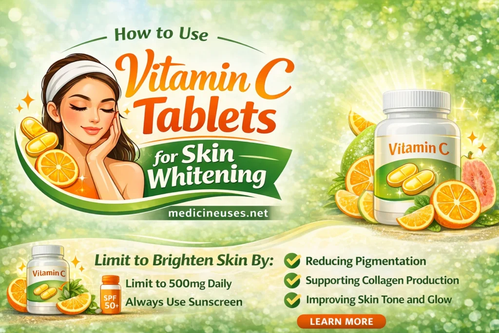 How to Use Vitamin C Tablets for Skin Whitening