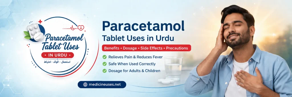 Paracetamol Tablet Uses in Urdu