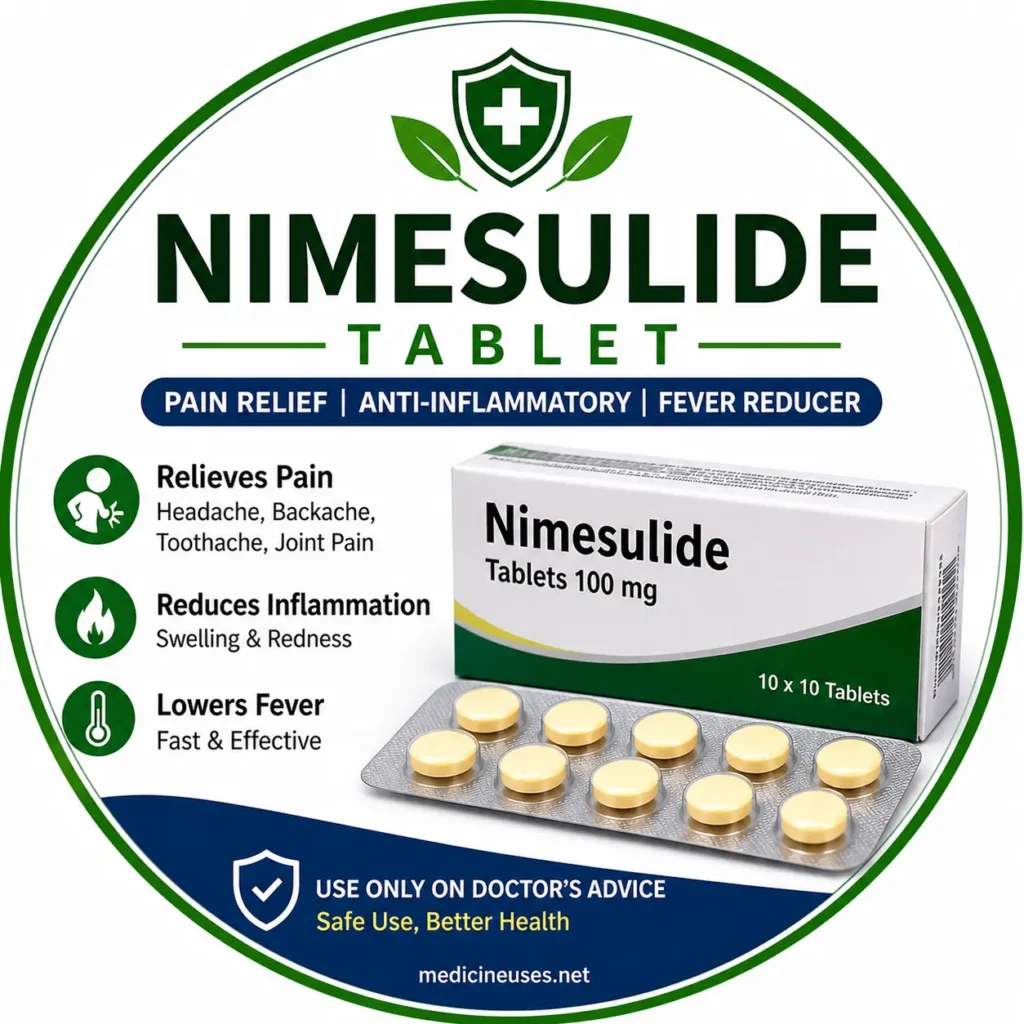 Nimesulide Tablet Uses in Urdu